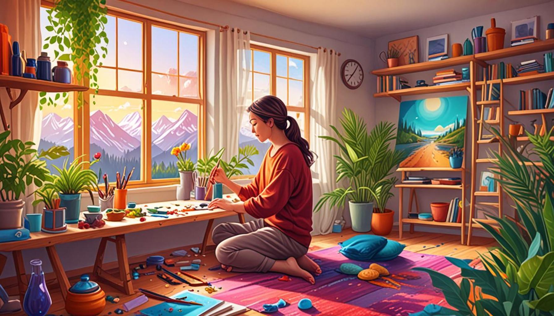 Artistic Hobbies as a Pathway to Mindfulness and Presence