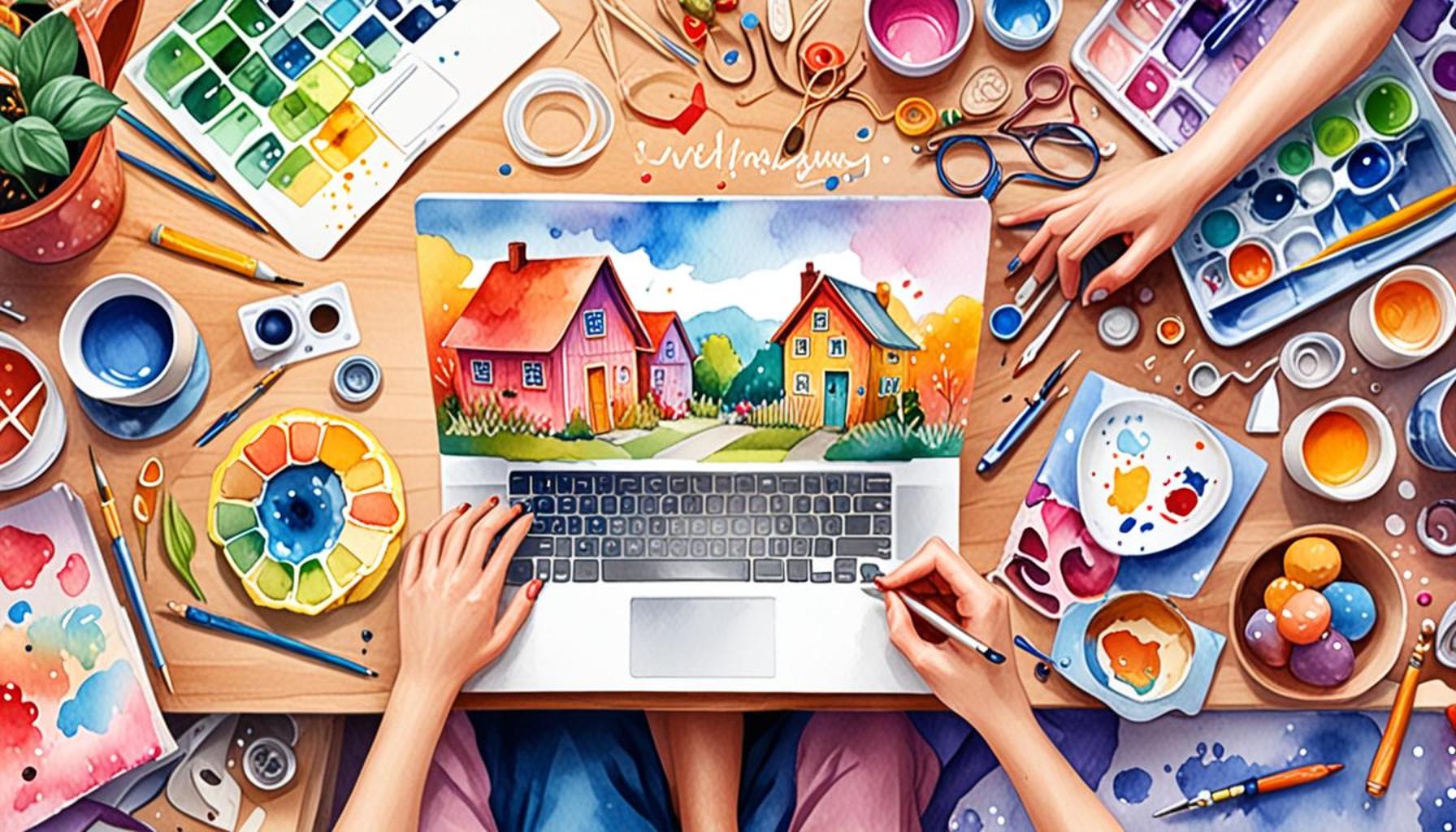 The role of online communities in sharing and developing crafting skills